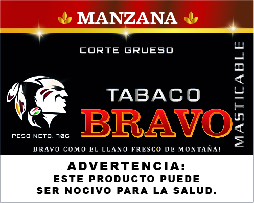 Tabaco Bravo Manzana