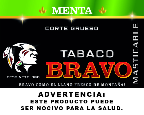 Tabaco Bravo Menta